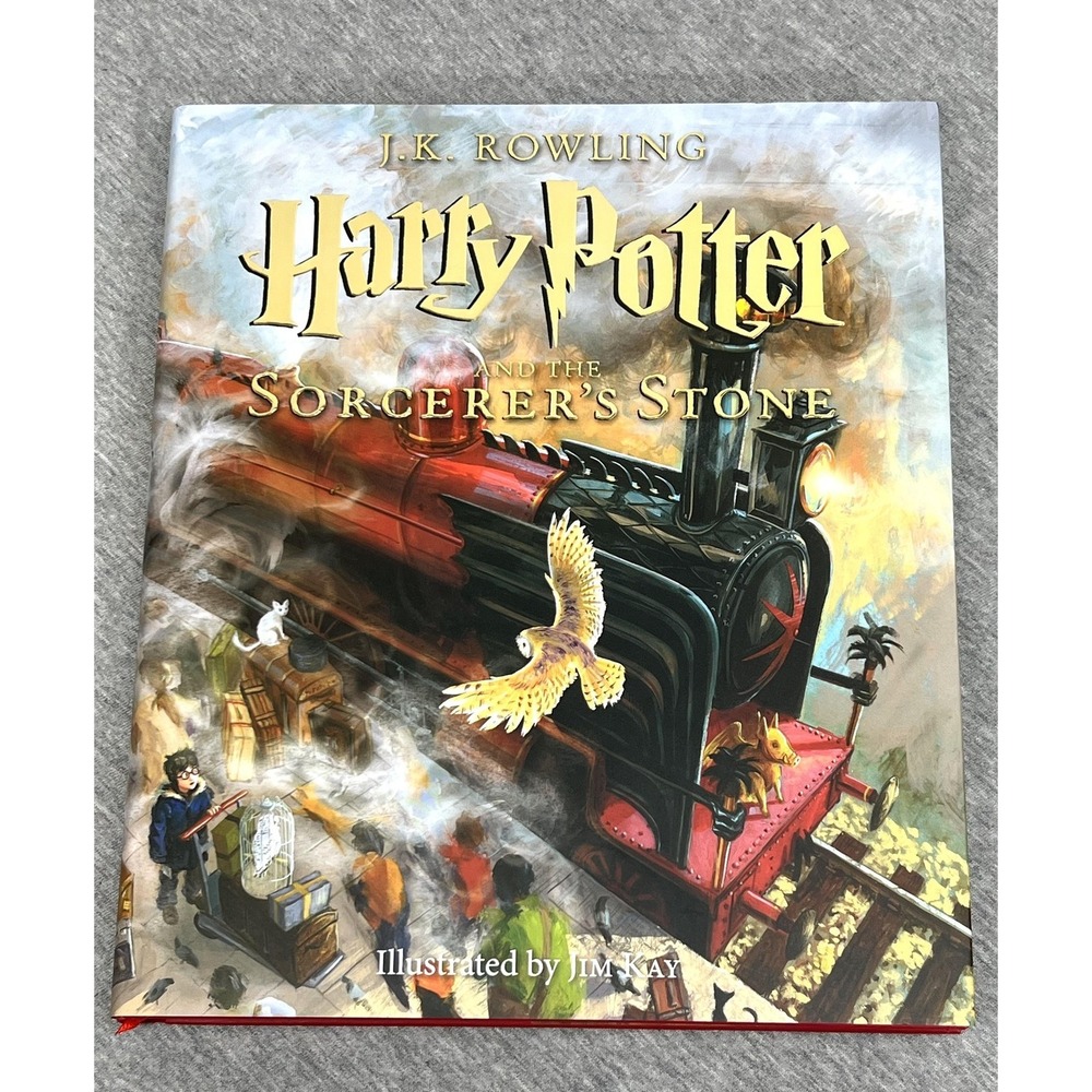 Harry Potter Illustrated Collection Box Book 1-3‎ J.K. Rowling Jim Kay Hardcover - Picture 9 of 16